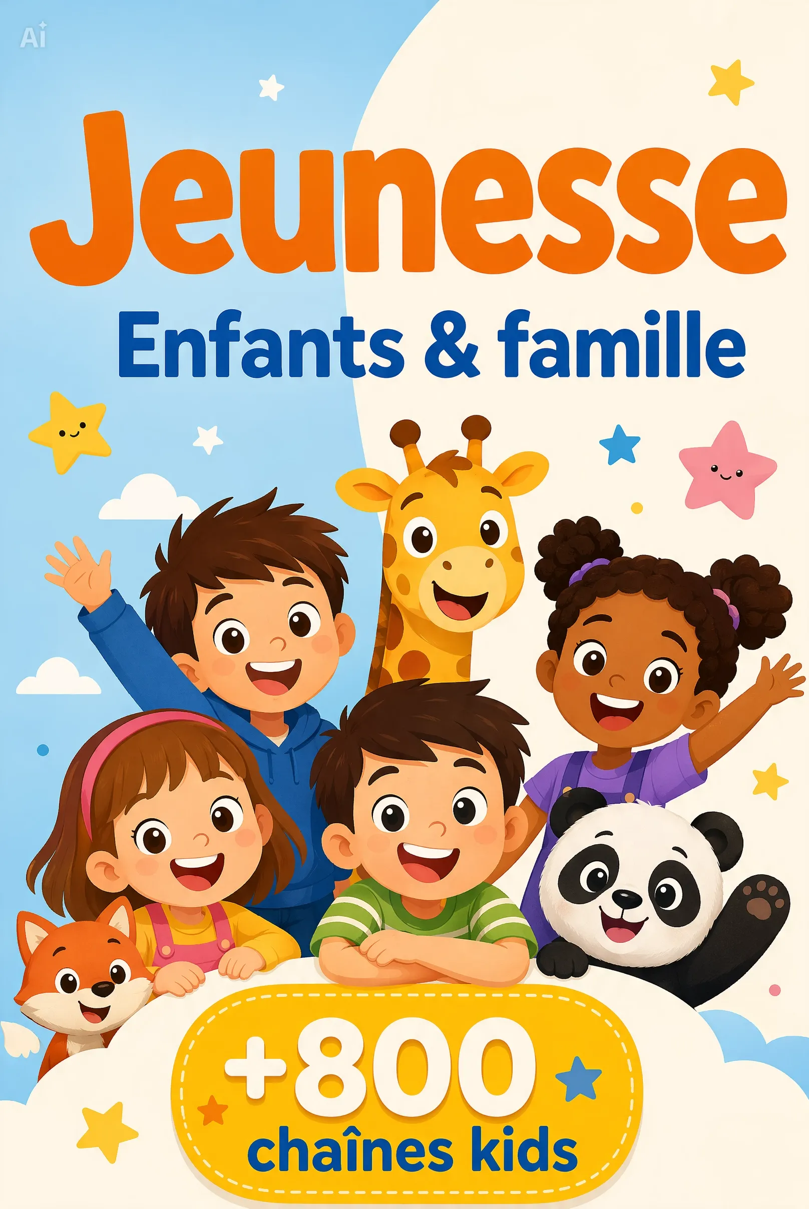 Chaînes jeunesse et enfants IPTV
