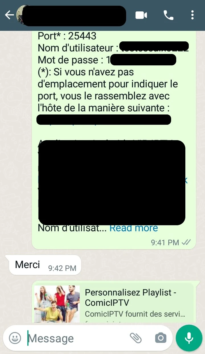 Témoignage client WhatsApp 4